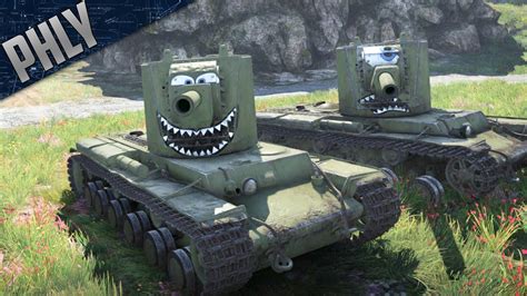 War Thunder - KV-2 BEST TANK! Big Gun/Derp COMBO! (War Thunder Tanks ...