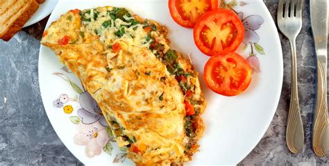 Masala Cheese Omelette Recipe - Mads' Cookhouse