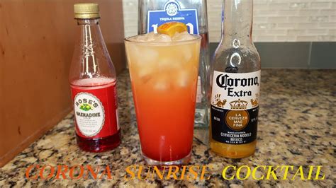 CORONA SUNRISE COCKTAIL| REFRESHING DRINK - YouTube