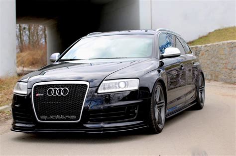 FRONT SPLITTER AUDI RS6 C6 Textured | Our Offer \ Audi \ A6 / S6 / RS6 ...