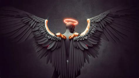 angel, wings, alone, sad, artist, artwork, hoodie, digital art, hd, 4k ...