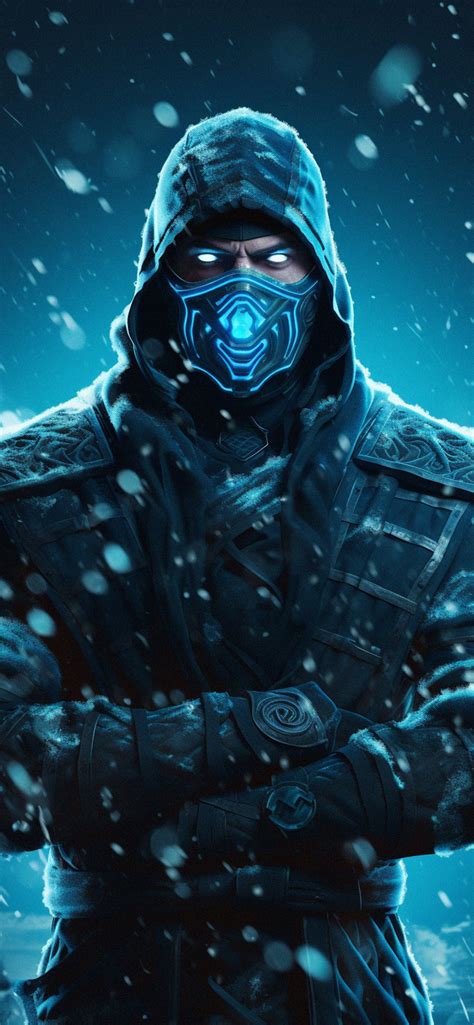 Mortal Kombat Sub-Zero Blue Wallpapers - Sub-Zero Wallpaper 4k