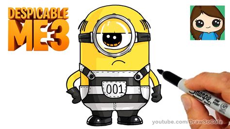 How to Draw a Minion Despicable Me 3