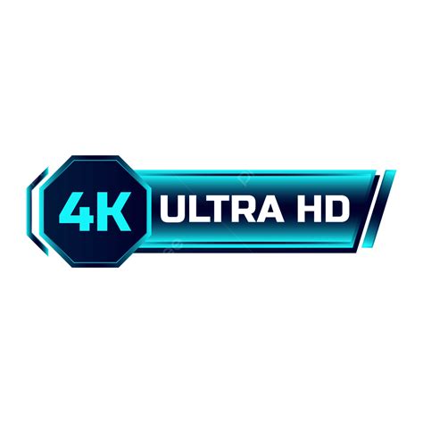 Transparent 4k Ultra Hd Banner, Lower Third, 4k Ultra Hd Text ...