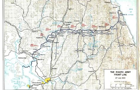 Korean War Dmz Map