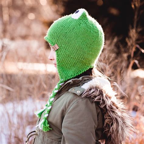 Toad Hat | Frog Hat Knitting Pattern - Bailey Mille