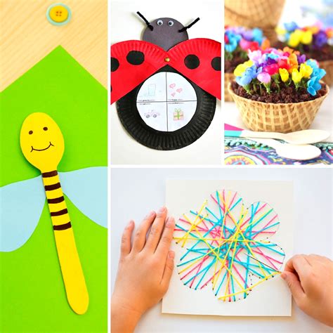 20 Fun and Adorable Spring Crafts for Kids | Mum In The Madhouse