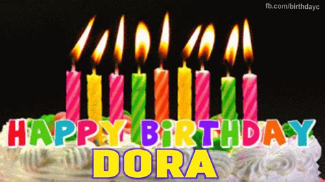 Happy Birthday DORA images gif