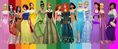 The Enchanted Dominion Sims 4 Disney Princesses,... - Little J