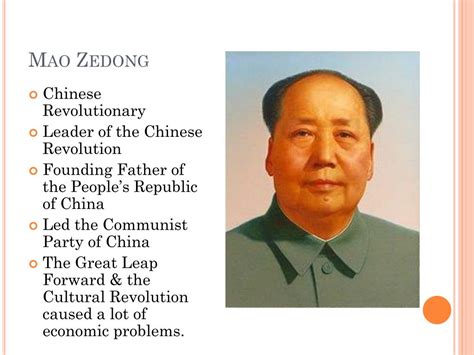 PPT - Cold War Project: China Becoming Communist & Mao Zedong ...