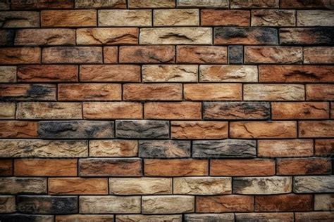 Background of brick wall texture or brick wall pattern for interior ...