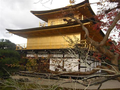 Kinkakuji Temple. and branches by blindbutblink on DeviantArt