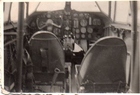 Cockpit of Airspeed Oxford Trainer | Oxford, Cockpit, Ww2