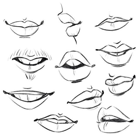 Labios 👄👄 Lips Cartoon, Cartoon Mouths, Cartoon Faces, Drawing ...