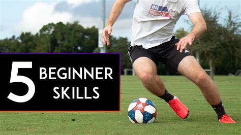 5 MOST BASIC SOCCER/FOOTBALL SKILLS for BEGINNERS - YouTube