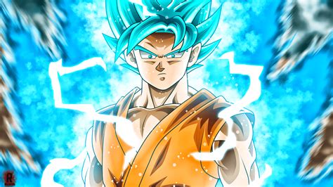 Blue Super Saiyan Goku Wallpapers - Top Free Blue Super Saiyan Goku ...