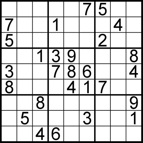 Sudoku Printable Hard For Adults