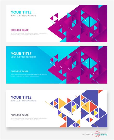 21 Free Banner Templates for Photoshop and Illustrator