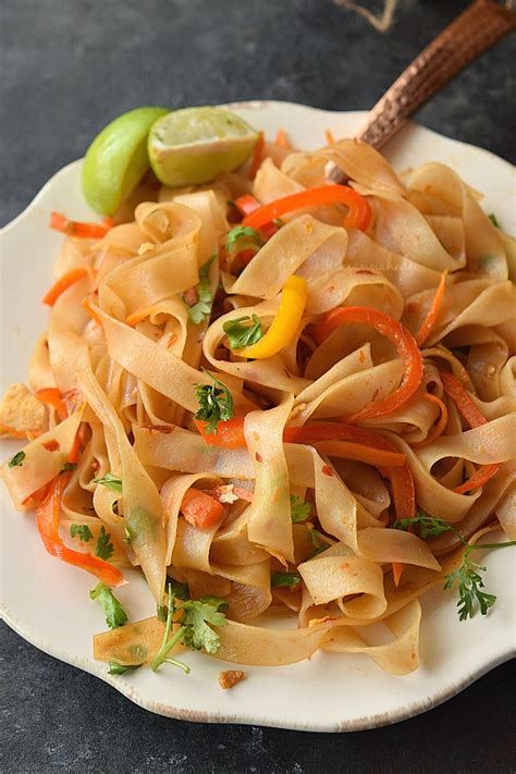 Pad Thai Noodles (Easy Pad Thai) - Savory Bites Recipes - A Food Blog ...