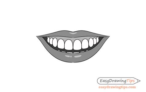 How to Draw a Smile Step by Step - EasyDrawingTips