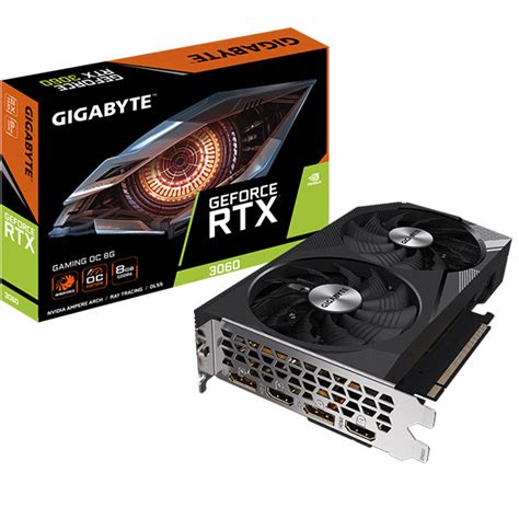 Card đồ họa Gigabyte RTX 3060 GAMING OC 8G (Geforce RTX 3060/ 8GB ...