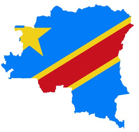 Flag Of The Congo Democratic Republic - The Symbol Of Sereni