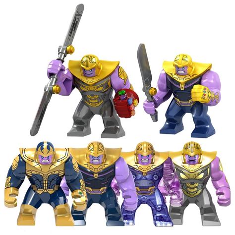 Marvel Thanos Big Figure Fit Lego Avengers Endgame Minifigures