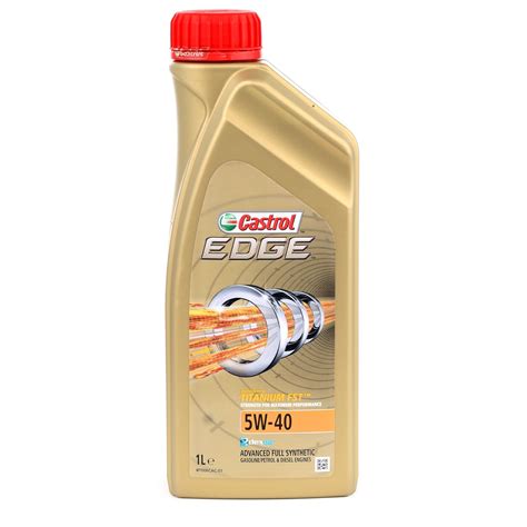 CASTROL EDGE TITANIUM FST Huile moteur 5W-40, Capacité: 1I, Huile ...