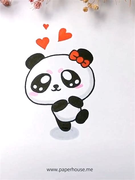 Share 138+ cute panda drawing best - seven.edu.vn