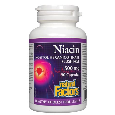 Golden Sun Health Foods Ltd - Niacin Flush Free 500 mg