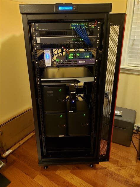 New Server Network Rack for Home Virtualization Lab Environment ...