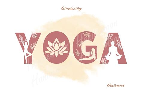 Yoga Font by Honeymons · Creative Fabrica