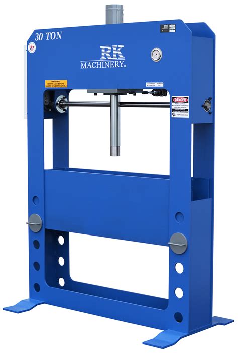 H Frame Hydraulic Press 30 Ton - RK Machinery