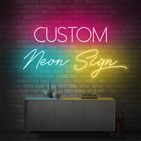 Custom Create Your LED Neon Sign – MakeNeonSign | Neon signs, Custom ...