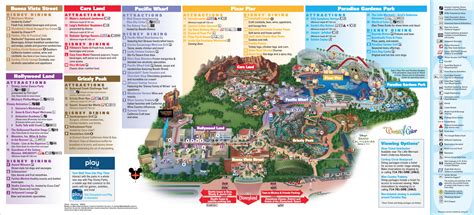 Map Of Disneyland In California - Rosa Wandie