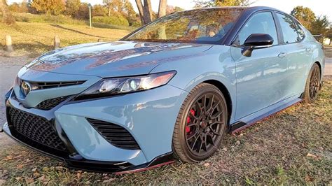 2022 toyota camry trd cavalry blue - johnie-shows