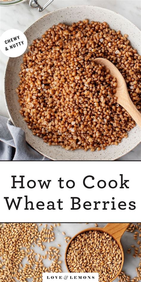 How to Cook Wheat Berries - Love and Lemons | Recipe | Wheat berries ...