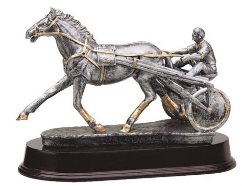 Harness Racing Sulky Trophy with Free Engraving RF3101SG