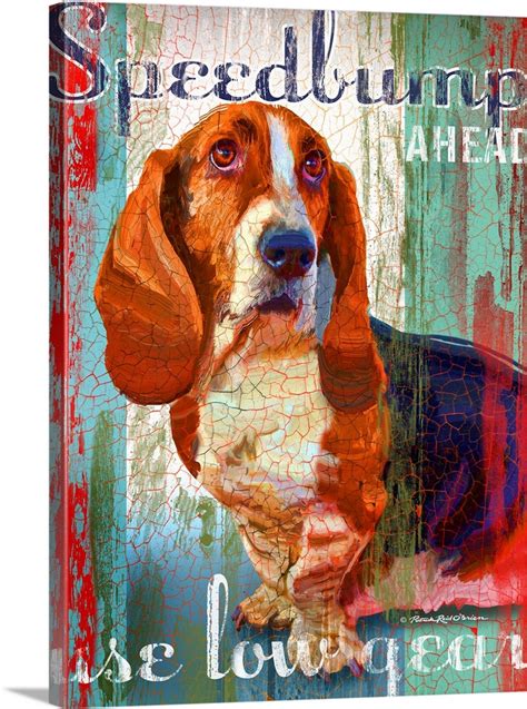 Basset Hound Wall Art, Canvas Prints, Framed Prints, Wall Peels | Great ...