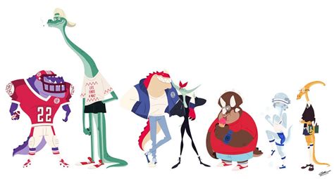 100+ Great Flat Character Design Inspiration Examples - GraphicMama