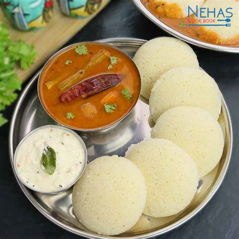 Instant idli sambar recipe | instant idli, chutney and sambar recipe ...