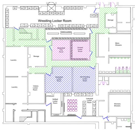 Floor Plans - Ashland Men's Basketball Locker Room Renovation