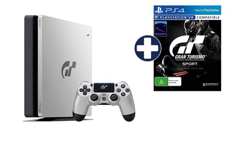 Sony PlayStation 4 /PS4 Slim 1TB Console with Gran Turismo/GT Sport ...