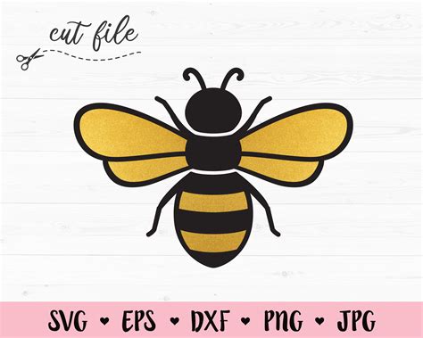 Bee Svg Cut File Bee Clipart Bumble Bee Svg Honey Bee Svg | SexiezPix ...