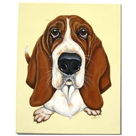 Basset Hound Basset Hound Art Bassett Hounds by ArtbyWeeze