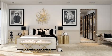 A Modern Art Deco Home Visualized in Two Styles