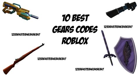 Roblox gear codes - sznaw