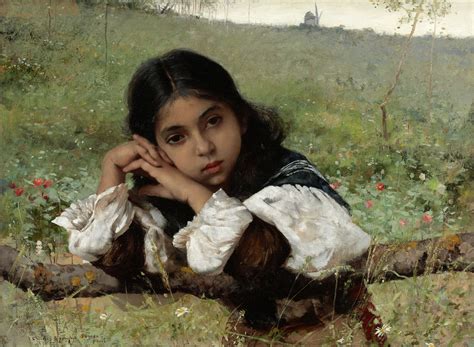 Charles Sprague-Pearce | Academic / Orientalist painter | Tutt'Art ...