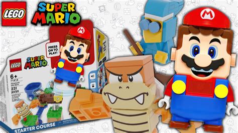 NEW LEGO Super Mario MARIO STARTER COURSE SET | Custom Mario Set - YouTube