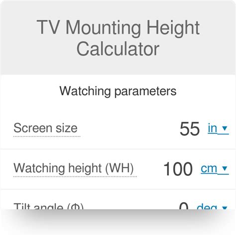 Tv Height From Floor Calculator Australia | Viewfloor.co